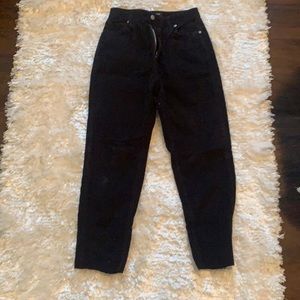 bdg black corduroy pants